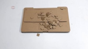 How to Make A laptop with Cardboard : Apple laptop