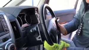 Химчистка руля составами от Smart Open