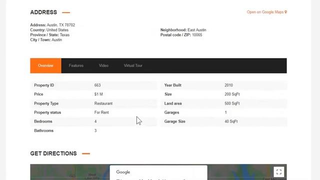 real estate WordPress Demo Website смотреть онлайн