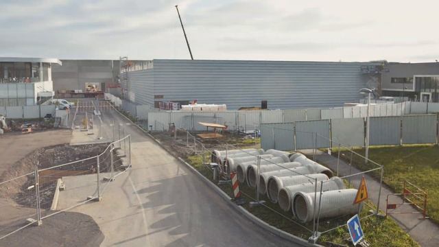Modernisation de l'usine d'embouteillage Evian - Amphion-les-Bains (74) - Time-lapse смотреть онлайн