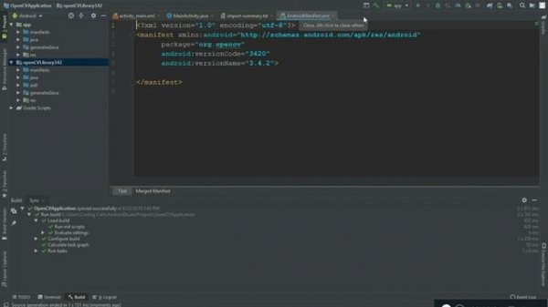 OpenCV Configuration in Android Studio - OpenCV Android Studio Setup Tutorial 2019 (OpenCV Library)