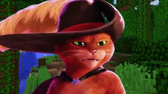 Кот в сапогах в майнкрафт: 1 смотреть онлайн