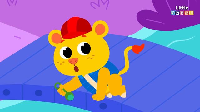 London Bridge Is Falling Down | Princess Belle | Fun Kids Songs & Nursery Rhymes by Little Angel смотреть онлайн