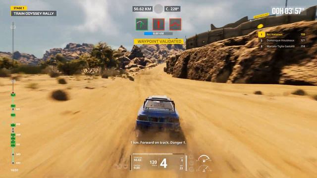 Dakar Desert Rally 🏁 Wadi Ainounah - Peugeot 406 T16 - [ 4K Full Graphics ] смотреть онлайн