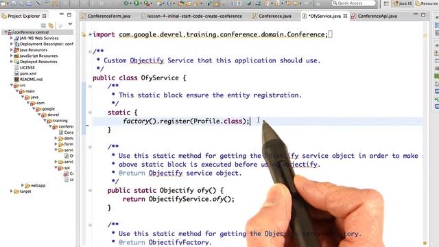 Registering An Entity Class - Developing Scalable Apps with Java смотреть онлайн