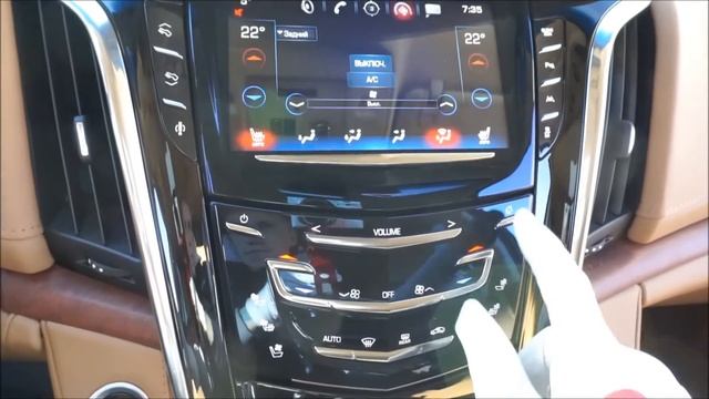 Cadillac Escalade 2016 6.2 (409 л.с.) 4WD AT Platinum ESV - видеообзор смотреть онлайн