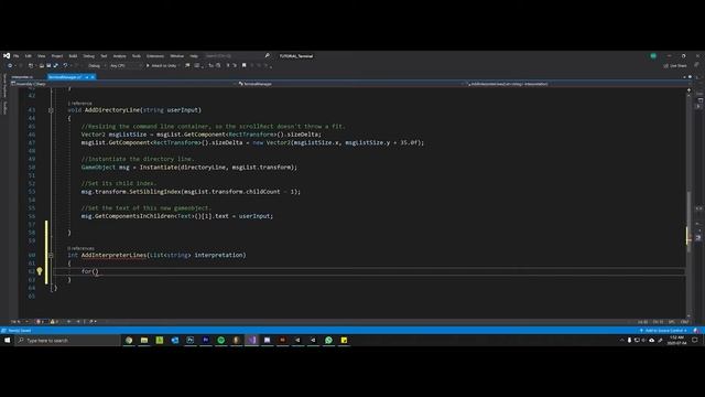 Unity Terminal - (Episode 3/5) The Interpreter смотреть онлайн