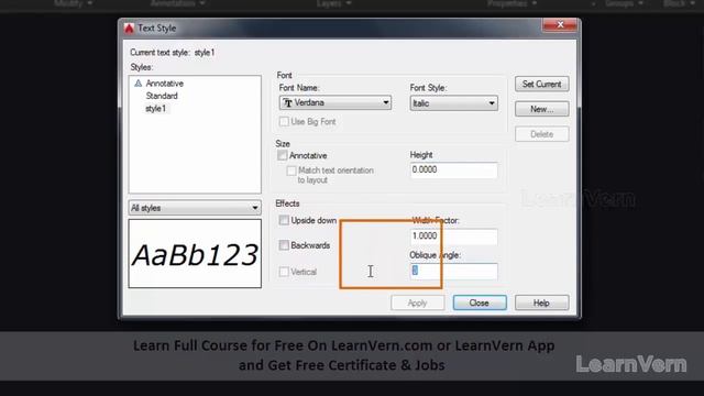 How to Change Text Style in AutoCAD | Learn Free Tutorial in Hindi - LearVern смотреть онлайн