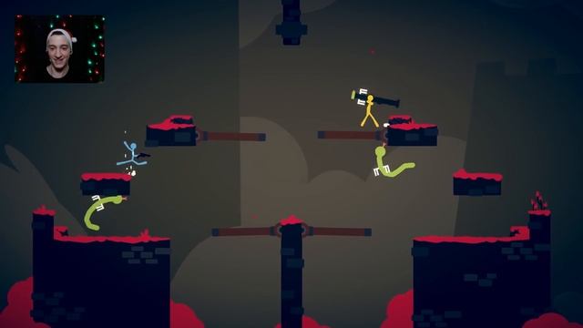 ОЛЕГ, пощади НУБОВ! Адская и БЕСПОЩАДНАЯ ЗАРУБА в Stick Fight: The Game! смотреть онлайн