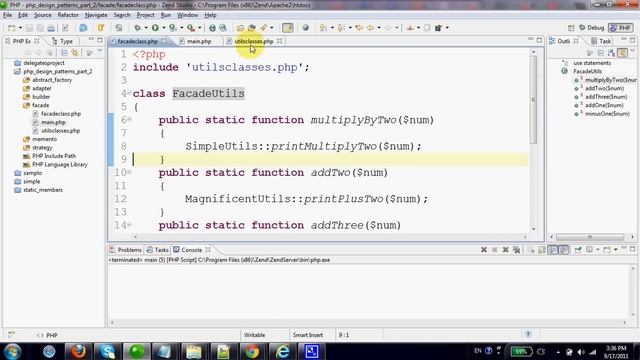 The Facade Design Pattern in PHP смотреть онлайн