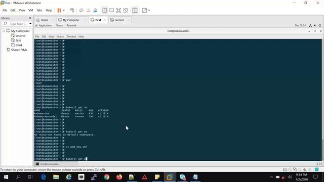 Kubernetes POD creation смотреть онлайн