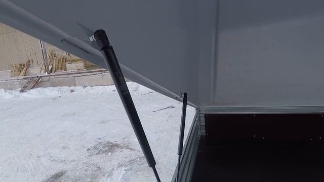 Легковой прицеп МЗСА 817717.001-05 с пластиковой крышкой смотреть онлайн