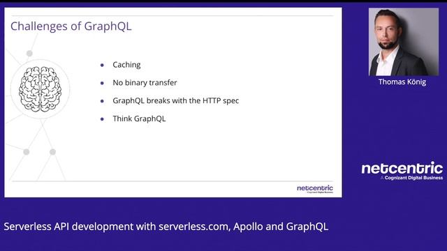 Netcentric | Thomas Koenig on Serverless API development with serverless.com, Apollo and GraphQL смотреть онлайн