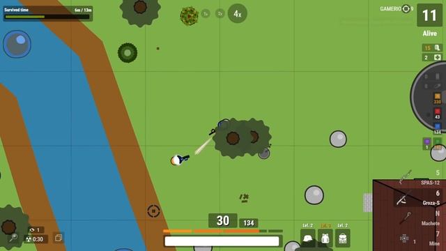 LEVEL 30 UNLOCK NEW BLUE MECHA SKIN SEASON 5 | Surviv.io смотреть онлайн