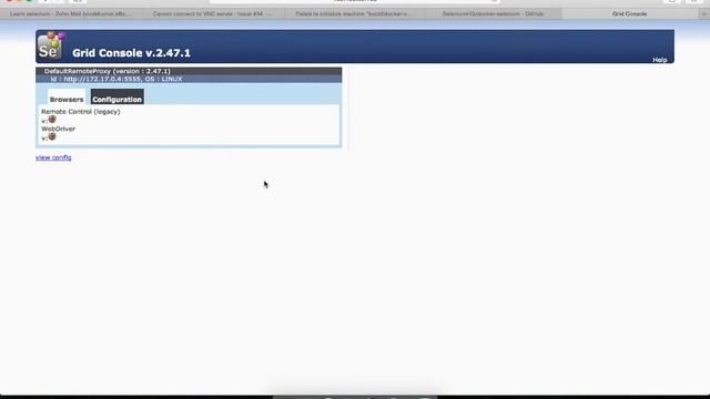 Docker Selenium смотреть онлайн