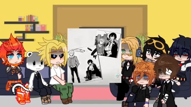 Pro heroes react to students Chuuya and Dazai (1/1) ||BSD x MHA Crossover|| смотреть онлайн
