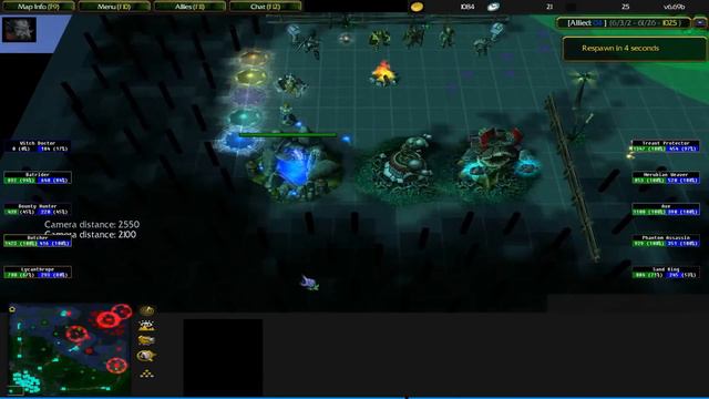 [HD] (3/5) DotA Allstars 6.69b hacker gameplay Witch Doctor смотреть онлайн