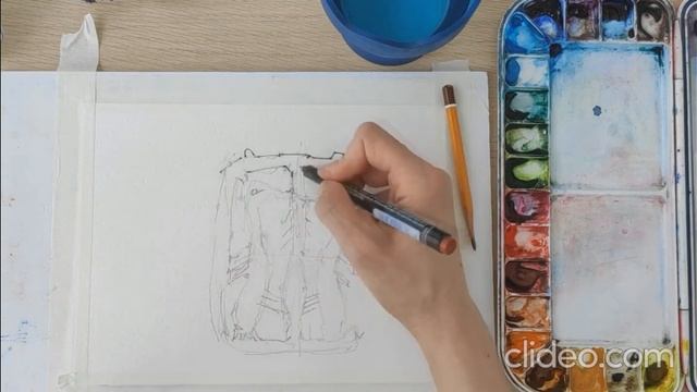 Мастер-класс по скетчингу с Татьяной Миляковой смотреть онлайн