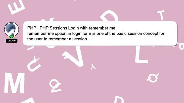 PHP : PHP Sessions Login with remember me смотреть онлайн