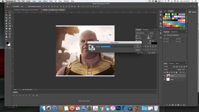 Making Your Own Stencil Brushes in Adobe Photoshop смотреть онлайн
