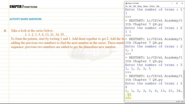 Class 11 CS Chapter 7 Complete Exercise "FUNCTIONS" COMPUTER SCIENCE смотреть онлайн