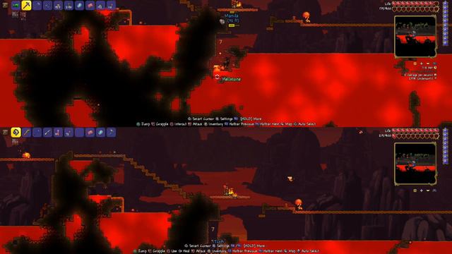Let's Play - Terraria "Don't Dig Up" [Split-Screen] (Part Seven) смотреть онлайн