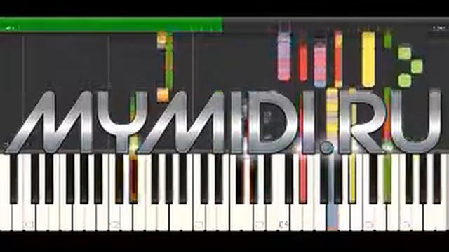 Duran Duran - Come Undone [MIDI+PDF] [Ноты] [Piano Cover Tutorial] [Synthesia] [MYMIDI.RU] смотреть онлайн