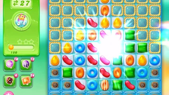 #58 Candy Crush Jelly Saga ［ LV.572-580 ］キャンディクラッシュゼリーを初めてみたよ！ 攻略方法 смотреть онлайн