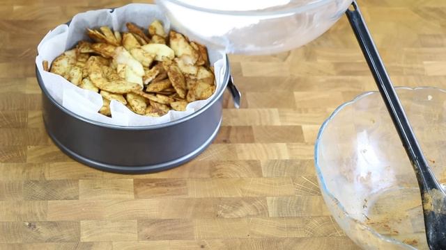 Tarte de maçã e canela muito fácil de fazer! смотреть онлайн