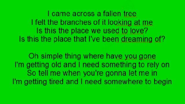 Somewhere only we know by Natasha Bedingfield (Lyrics) смотреть онлайн
