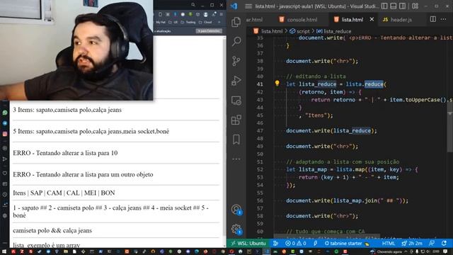 JavaScript na Prática para Iniciantes | const, object, array, typeof, try catch, arrow functions... смотреть онлайн