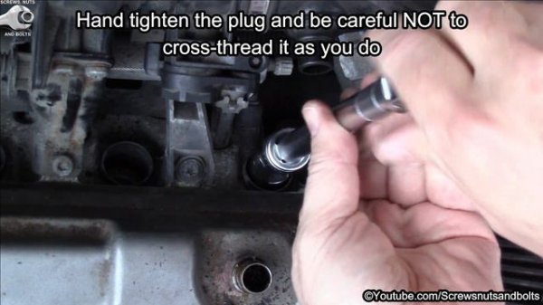 Replacing Spark Plugs - Peugeot 206