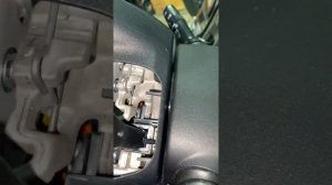 Снятие подушки безопасности Тойота Приус Альфа 41 кузов