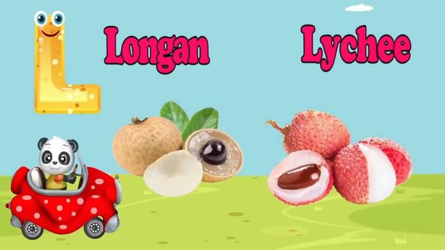 ABC Fruits Name | A to Z Fruits Name | Kids Learning смотреть онлайн