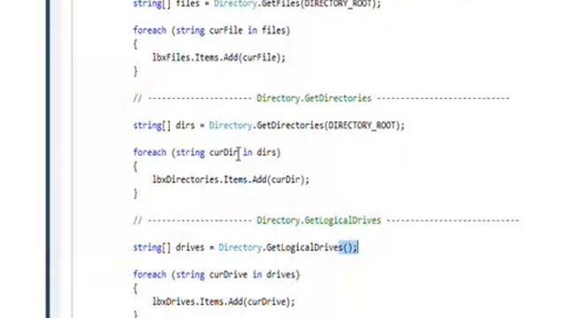 C# Edge 73 - C# Directory Class Info Methods смотреть онлайн