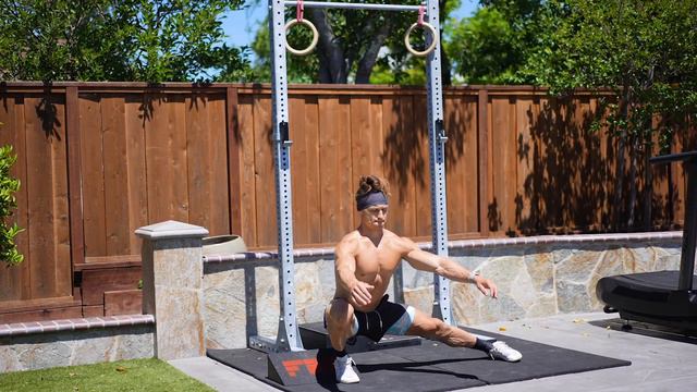 Heel Elevated Cossack Squat смотреть онлайн
