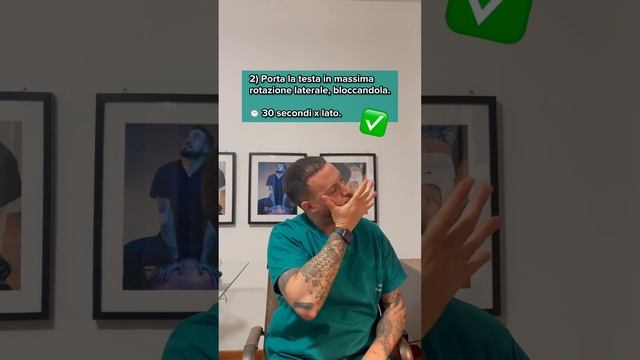 ✅3 ESERCIZI UTILISSIMI PER IL DOLORE ALLA CERVICALE #shorts смотреть онлайн