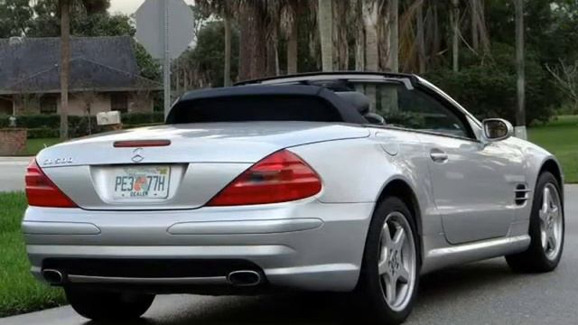 2003 Mercedes-Benz SL500 Used Cars - West Palm Beach,Florida - 2016-01-20 смотреть онлайн