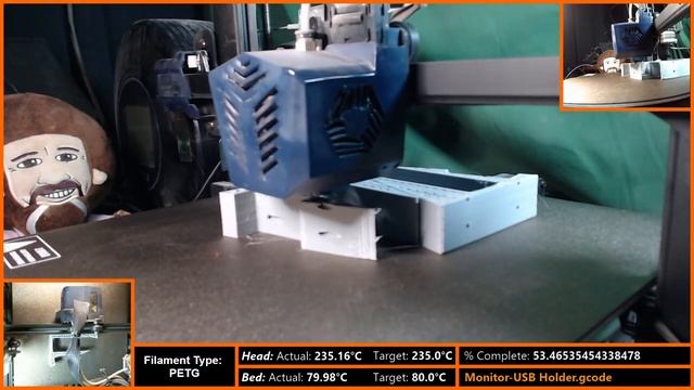 3D Printing - Monitor - USB Hub Holder смотреть онлайн