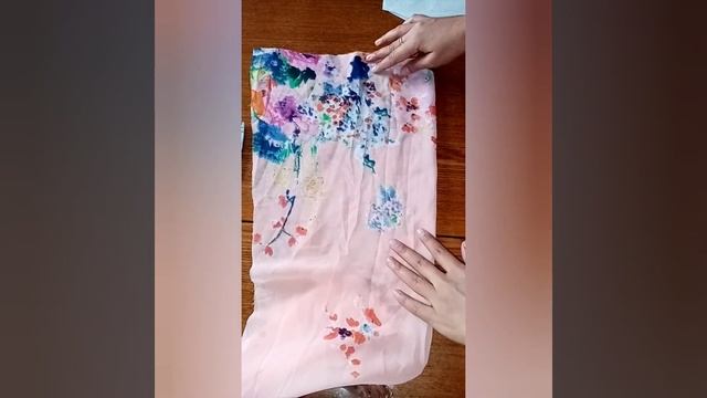 O'zbekcha Ko'ylak Kaketkasi. Национальный узбекский платья. Burmali.