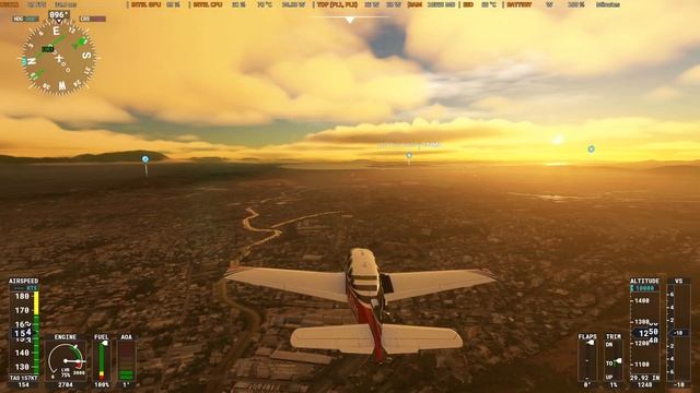 GPD Win 3 - i7 1165G7 - Intel Iris Xe - Microsoft Flight Simulator (2021) смотреть онлайн