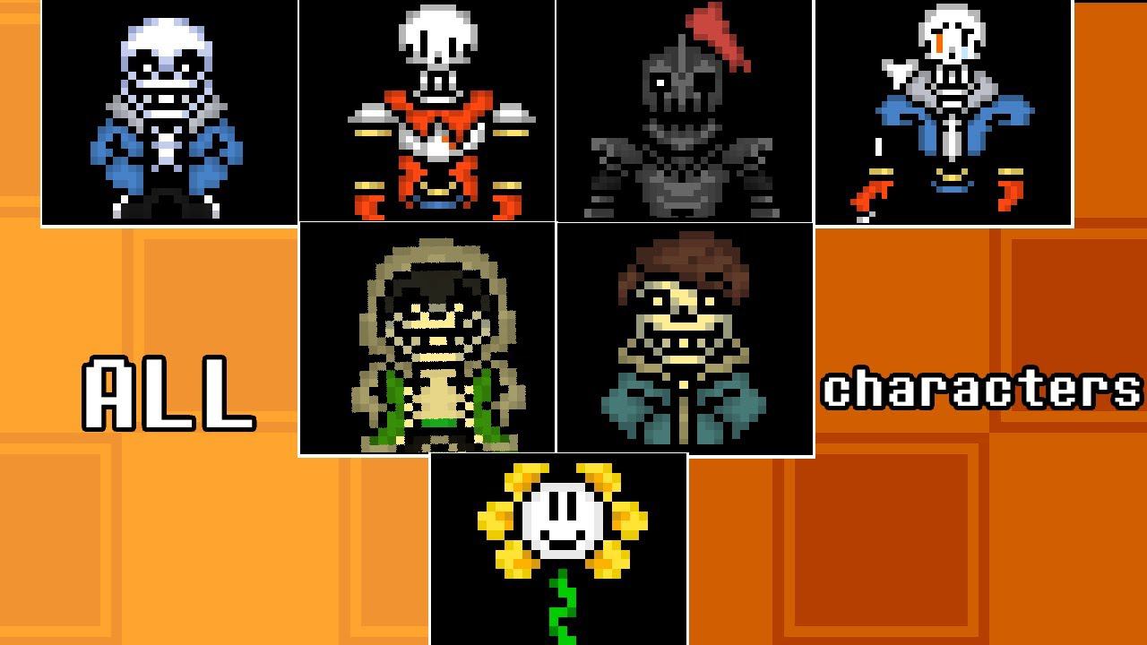 All characters in bonetale смотреть онлайн