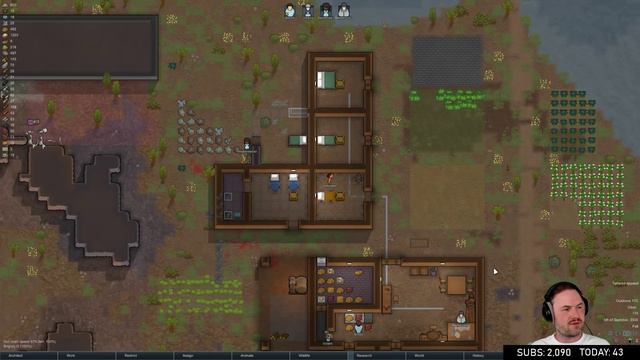 Sips Plays RimWorld (7/5/2019) - #4 - No TTS For A Week смотреть онлайн