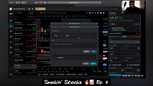 Smokin’ Stocks ?? Ep. 5 (4/18- Options Watchlist) смотреть онлайн