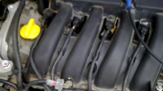 плавающие обороты рено логан 16 кл.