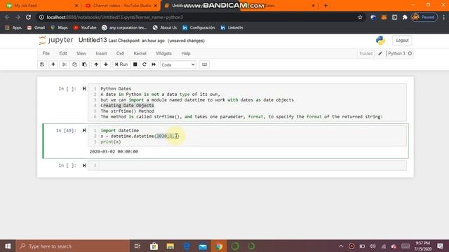 Python Datetime смотреть онлайн