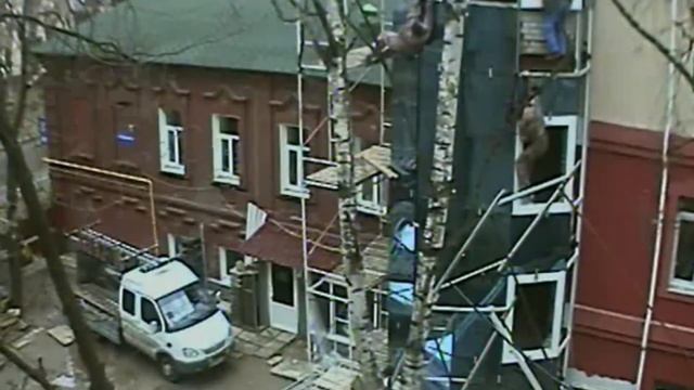 Монтаж строительных лесов смотреть онлайн