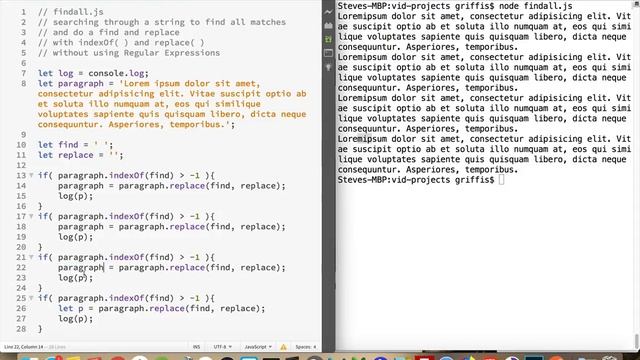 String Methods for Find and Replace смотреть онлайн