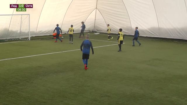 СШОР Лидер-3 - ФК Новая Охта (4:0), Турнир One Day Junior Cup, Всеволожск, 12.02.2022 смотреть онлайн