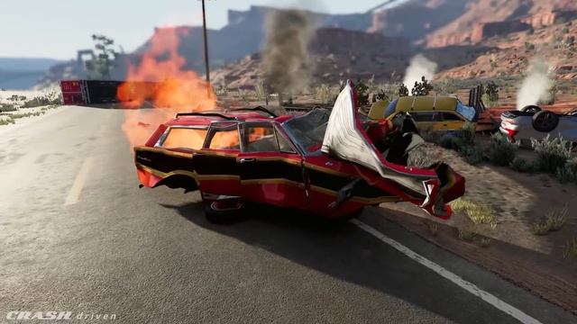 Will these Cars still Drive after Crashing? #168 - BeamNG Drive | CRASHdriven смотреть онлайн